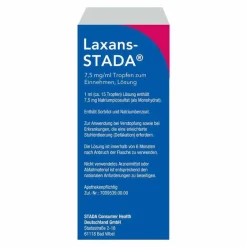 Stada Abführmittel-Laxans- 7,5 mg Tropfen zum Einnehmen, 50 ml