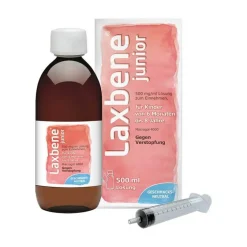 Laxabene Laxbene® junior 500 mg Lösung für Kinder von 6 Monaten - 8 Jahre, 500 ml-Kinder Abführmittel Kinder