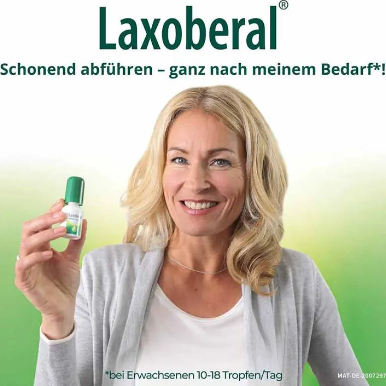 Laxoberal Abführmittel-Tropfen, Abführmittel bei Verstopfung, 2X50 ml