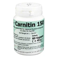 Endima L-Carnitin 150 Kapseln, 60 St- L-Carnitin|Carnitin