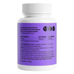Zein Pharma L-Carnosin 500 mg Kapseln, 60 St- Aminosäuren|Aminosäuren