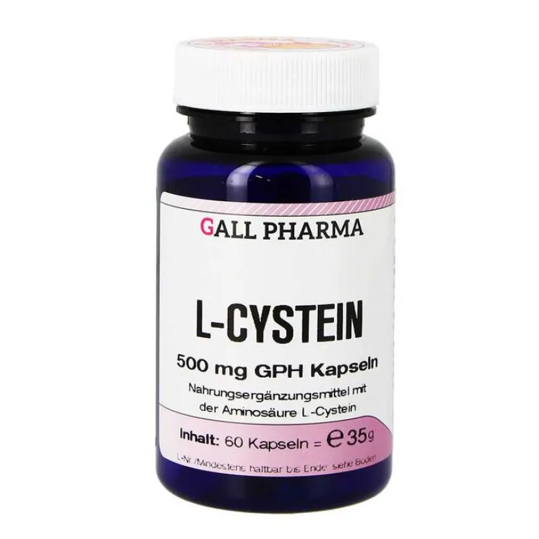 L-Cystein 500 mg Kapseln, 60 St^Hecht Pharma Discount