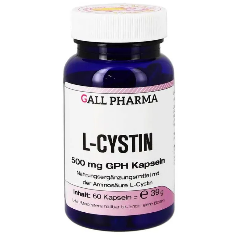 Hecht Pharma L-Cystin 500 mg Kapseln, 60 St- Aminosäuren
