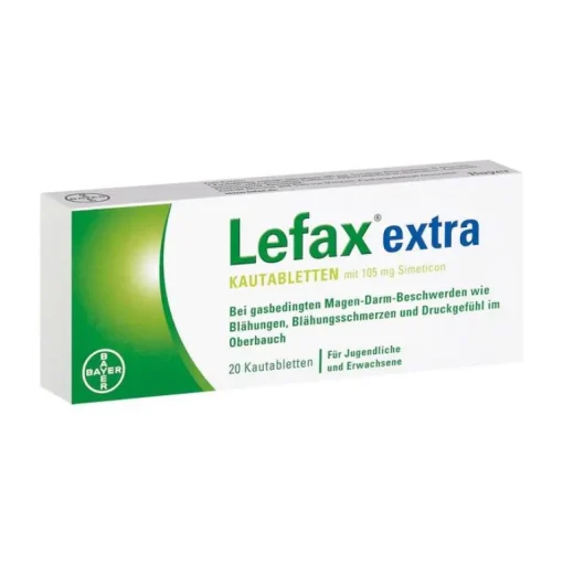 Lefax extra Kautabletten, 20 St- Medikamente Gegen Blähungen|Magentabletten