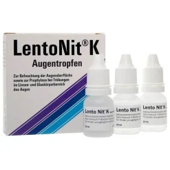 Lento Nit Augentropfen Trockene Augen-K Augentropfen, 3X10 ml