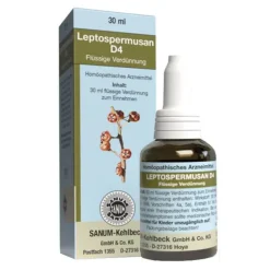 Leptospermusan D 4 Tropfen zum Einnehmen, 30 ml- L