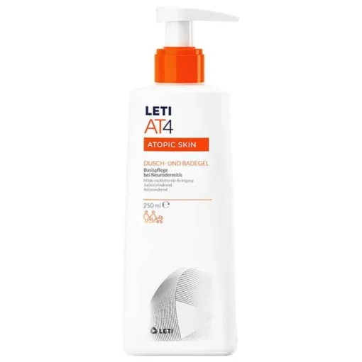 AT4 Dusch- und Badegel, 250 ml^Leti Discount