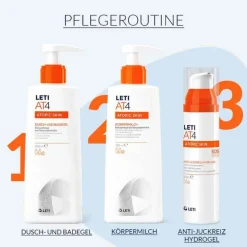 AT4 Dusch- und Badegel, 250 ml^Leti Discount