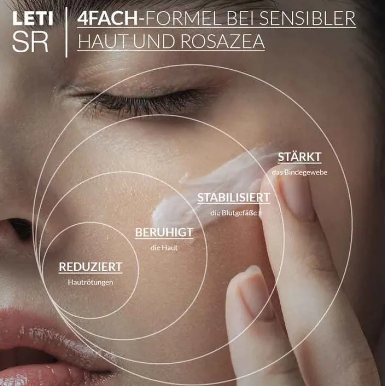 Leti Rötungen-SR Anti-Rötungen Creme Mineral SPF 30, 40 ml