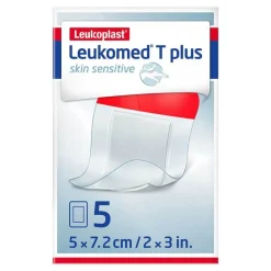 Leukomed Spezialpflaster-® T plus skin sensitive 5x7,2 cm, 5 St