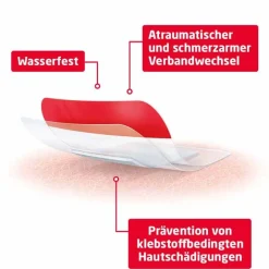 Leukomed Spezialpflaster-® T plus skin sensitive 5x7,2 cm, 5 St