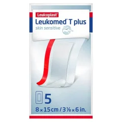 Leukomed ® T plus skin sensitive 8x15 cm, 5 St- Spezialpflaster