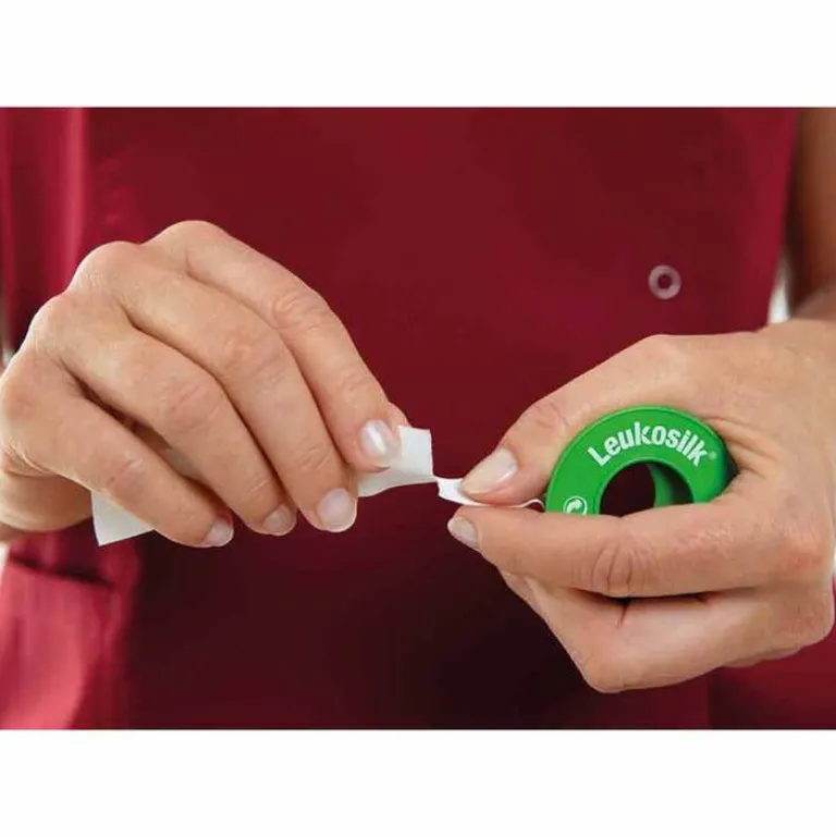 Leukosilk Rollenpflaster-® Blisterkarte 2,50 cm x 5 m, 1 St