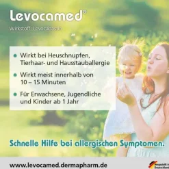 Levocamed Kombi 0,5 mg / ml AT + 0,5 mg / ml Nasenspray , 1 St- Kombipackungen