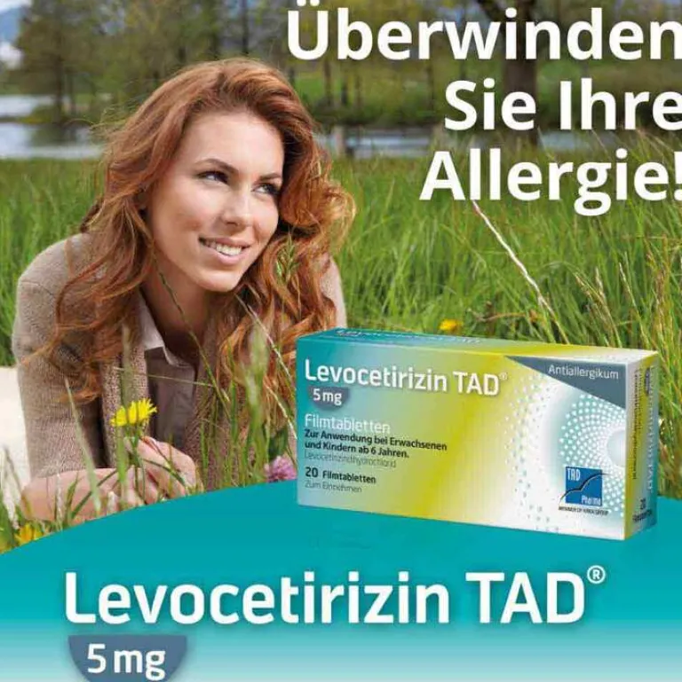 Levocetirizin ® 5 mg Filmtabletten, 100 St^TAD Hot