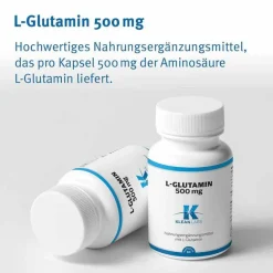 L-Glutamin 500 mg Kapseln, 60 St- Aminosäuren