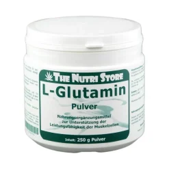 The Nutri Store Muskulatur|Aminosäuren-L-Glutamin 100% rein Pulver, 250 g