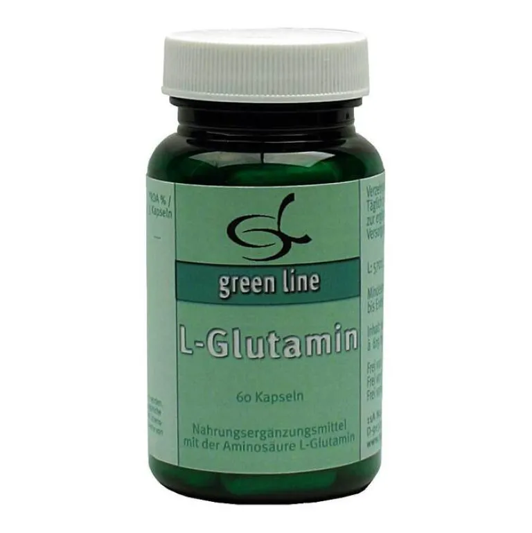 Green line Nutritheke L-Glutamin Kapseln, 60 St- Aminosäuren
