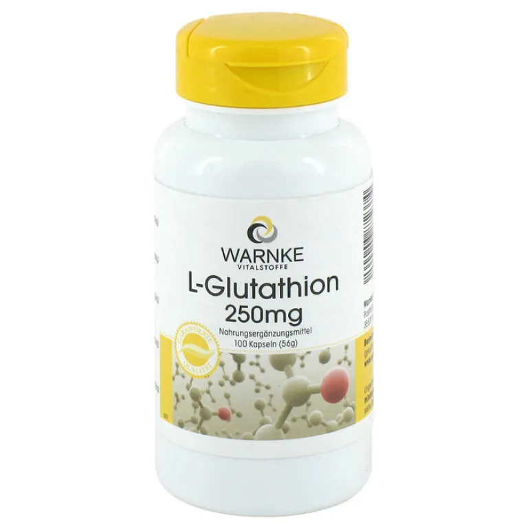 Warnke Glutathion-L-Glutathion 250 mg Kapseln, 100 St