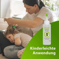Linicin ® Lotion 15 min ohne Läusekamm, 100 ml-Kinder Läusemittel|Läuseshampoo