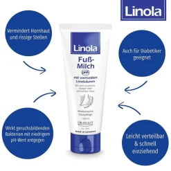 Linola Fuß-Milch, 100 ml- Fußpflegeprodukte