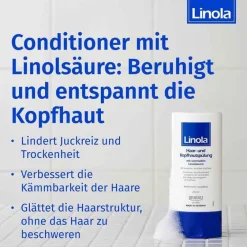 Linola Haar- und Kopfhautspülung, 200 ml- Spülungen & Lotionen|Kopfhautpflege