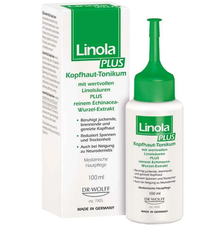 Linola Plus Kopfhaut-Tonikum, 100 ml- Kopfhautpflege