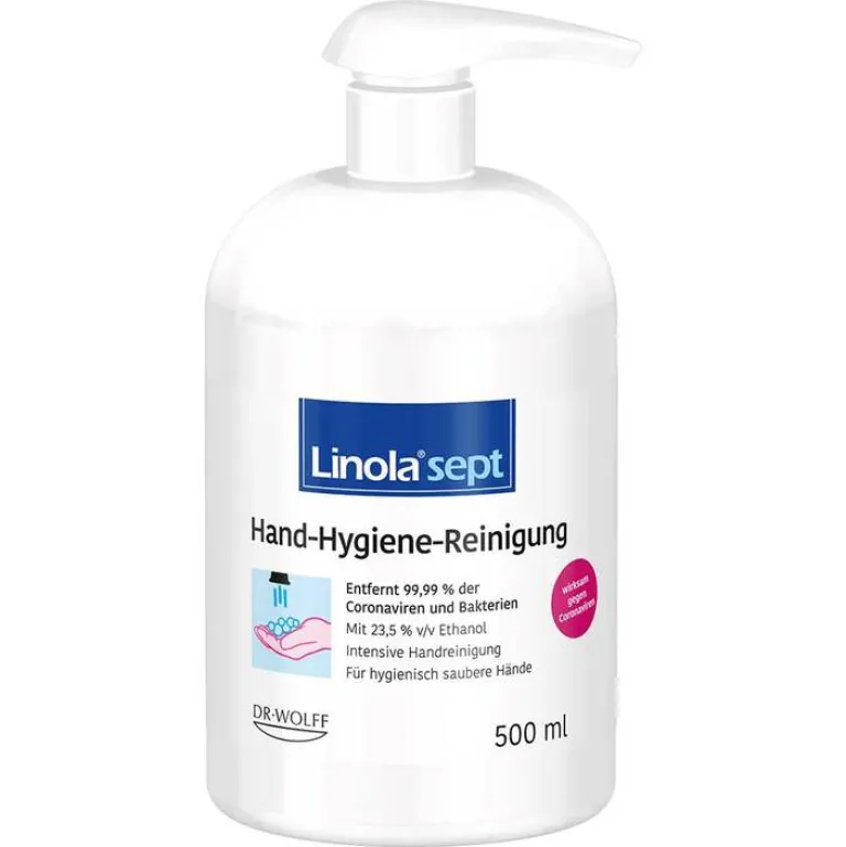 Linola sept Hand-Hygiene-Reinigung, 500 ml- Händedesinfektionsmittel