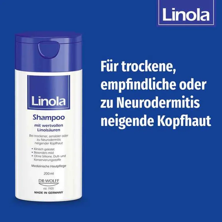 Linola Shampoo, 200 ml- Shampoos