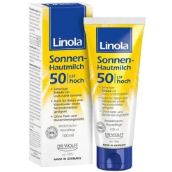 Sonnen-Hautmilch LSF 50, 100 ml^Linola Hot