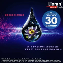Lioran centra Tropfen zur Förderung des Schlafes, 50 ml- Beruhigungsmittel
