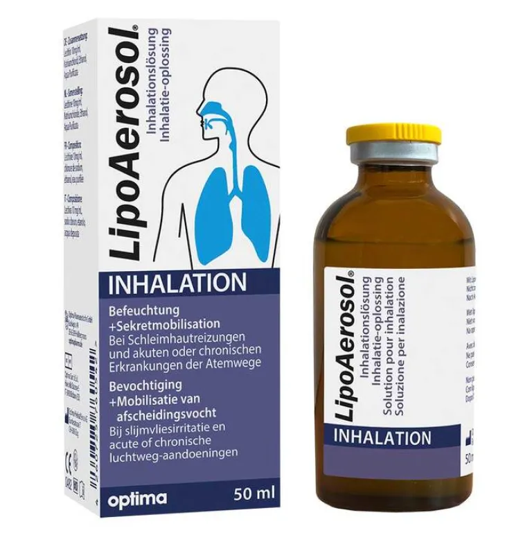 Optima Lipoaerosol Inhalation Inhalationslösung, 50 ml- Inhalate