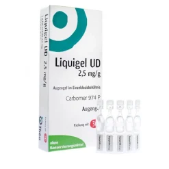 Liquigel Augengel-UD 2,5mg / g Augengel i.Einzeldosisbeh., 30X0.5 g