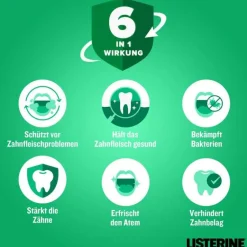 Listerine Mundspülung-Total Care Zahnfleisch-Schutz Mundspül., 95 ml