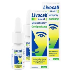 direkt Nasenspray bei Allergie, 2x10 ml^Livocab Outlet