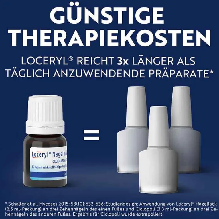 Nagellack gegen Nagelpilz DIREKT-Applikator, 3 ml^Loceryl Best