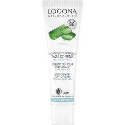 Logona Gesichtspflege-Classic feuchtigkeitsspendende Tagescreme Bio-Aloe Vera, 30 ml