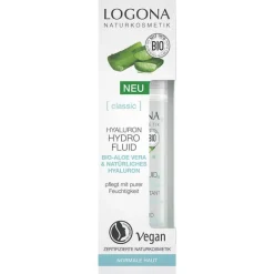 Classic Hyaluron Hydro Fluid Bio-Aloe Vera & Hyaluron, 30 ml^Logona Outlet