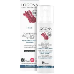 Logona Med Couperose Feuchtigkeitsserum Tag & Nacht, 30 ml- Gesichtspflege