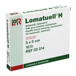 ® H Salbentüll 5x5 cm, 10 St^Lomatuell Sale