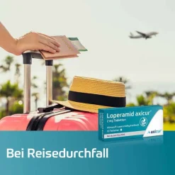 Loperamid ® 2 mg Tabletten, 10 St^axicur New