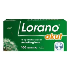 Lorano Loratadin|Allergie Tabletten-akut 10 mg Tabletten, 100 St