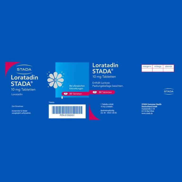 Loratadin 10 mg Tabletten, 50 St^Stada