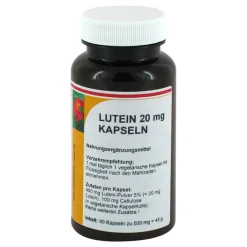 Reinhildis-Apotheke Lutein 20 mg Kapseln, 90 St- Lutein