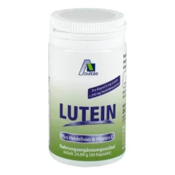 Avitale Lutein Kapseln 6 mg + Heidel, 60 St- Lutein