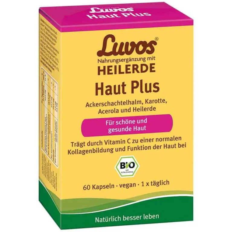 Heilerde Bio Haut Plus Kapseln, 60 St^Luvos New