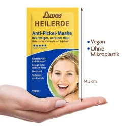 Luvos Heilerde|Unreine Haut-Heilerde Gesichtsmaske, 15 ml