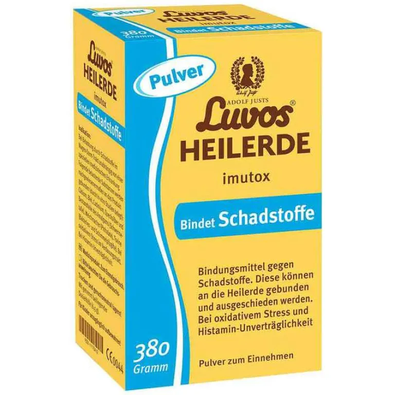 Luvos Heilerde|Darmsanierung Medikamente-® Heilerde imutox Pulver, 380 g