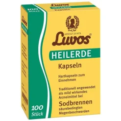 Luvos Heilerde|Sodbrennen Medikamente-Heilerde Kapseln, 100 St