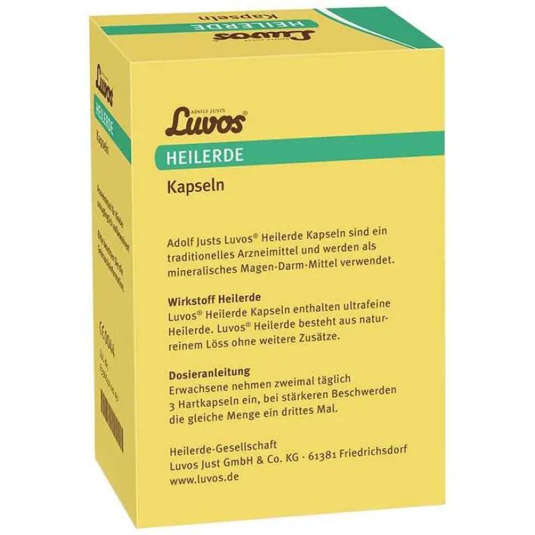 Luvos Heilerde|Sodbrennen Medikamente-Heilerde Kapseln, 60 St